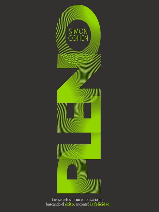 Title details for PLENO by Simon Cohen - Available